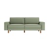 3-Seat Sofa Sparrow 3 - Sea Green, Walnut Sea Green
Walnut