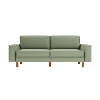 3-Seat Sofa Sparrow 3 - Sea Green, Walnut Sea Green
Walnut
