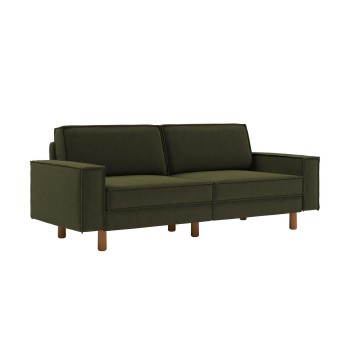 3-Seat Sofa Sparrow 3 - Oil Green, Walnut Oil Green
Walnut
