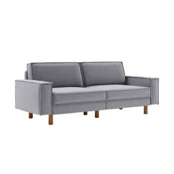 3-Seat Sofa Sparrow 3 - Fog Grey, Walnut Fog Grey
Walnut