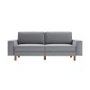 3-Seat Sofa Sparrow 3 - Fog Grey, Walnut Fog Grey
Walnut
