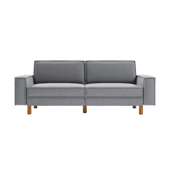 3-Seat Sofa Sparrow 3 - Fog Grey, Walnut Fog Grey
Walnut