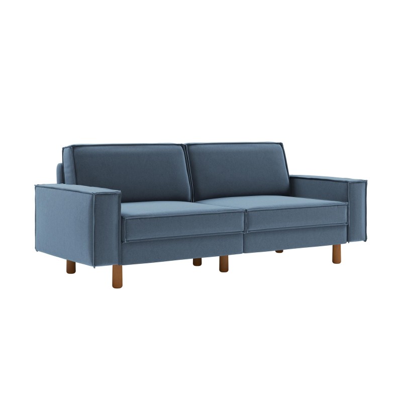 3-Seat Sofa Sparrow 3 - Ocean Blue, Walnut Ocean Blue
Walnut