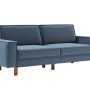 3-Seat Sofa Sparrow 3 - Ocean Blue, Walnut Ocean Blue
Walnut