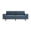 3-Seat Sofa Sparrow 3 - Ocean Blue, Walnut Ocean Blue
Walnut