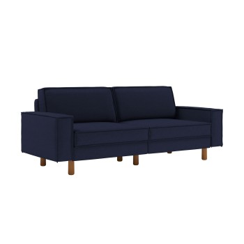 3-Seat Sofa Sparrow 3 - Night Blue, Walnut Night Blue
Walnut