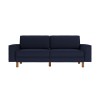 3-Seat Sofa Sparrow 3 - Night Blue, Walnut Night Blue
Walnut