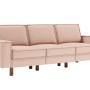 3-Seat Sofa Sparrow Extra 3 - Salmon, Walnut Salmon
Walnut