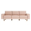 3-Seat Sofa Sparrow Extra 3 - Salmon, Walnut Salmon
Walnut