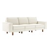 3-Seat Sofa Sparrow Extra 3 - Milk Froth, Walnut Milk Froth
Walnut