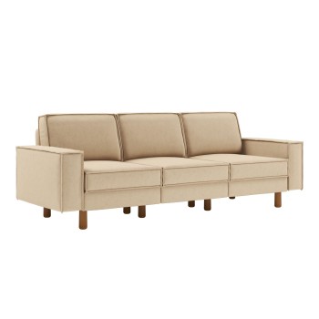 3-Seat Sofa Sparrow Extra 3 - Sand, Walnut Sand
Walnut