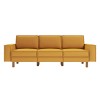 3-Seat Sofa Sparrow Extra 3 - Mustard, Walnut Mustard
Walnut