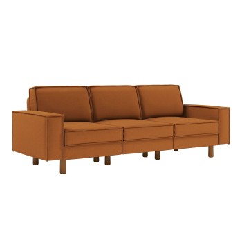3-Seat Sofa Sparrow Extra 3 - Caramel, Walnut Caramel
Walnut