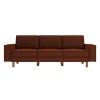 3-Seat Sofa Sparrow Extra 3 - Tile Red, Walnut Tile Red
Walnut