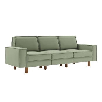 3-Seat Sofa Sparrow Extra 3 - Sea Green, Walnut Sea Green
Walnut