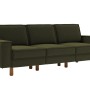 3-Seat Sofa Sparrow Extra 3 - Oil Green, Walnut Oil Green
Walnut