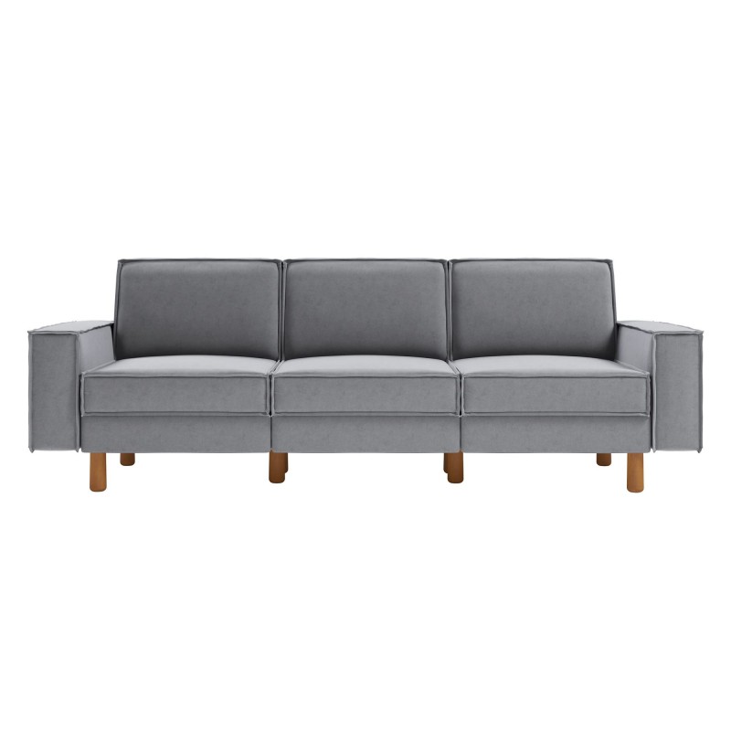 3-Seat Sofa Sparrow Extra 3 - Fog Grey, Walnut Fog Grey
Walnut