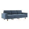 3-Seat Sofa Sparrow Extra 3 - Ocean Blue, Walnut Ocean Blue
Walnut
