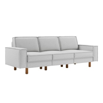 3-Seat Sofa Sparrow Extra 3 - Pebble, Walnut Pebble
Walnut