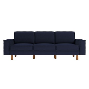 3-Seat Sofa Sparrow Extra 3 - Night Blue, Walnut Night Blue
Walnut