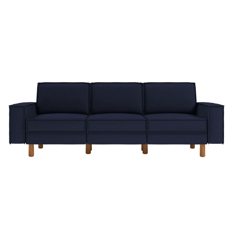 3-Seat Sofa Sparrow Extra 3 - Night Blue, Walnut Night Blue
Walnut