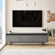 TV Stand LV1-RL Silver
Black Hanah Home TV Stand LV1-RL Silver
Black
