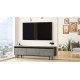 TV Stand LV1-RL Silver
Black Hanah Home TV Stand LV1-RL Silver
Black