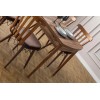 Extendable Dining Table & Chairs Set (5 Pieces) Fergana - Brown Brown