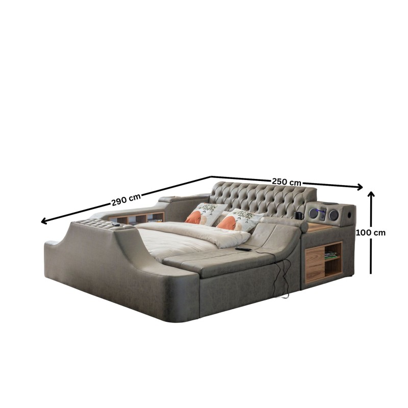 Double Bedstead Dorwatch Smart - Brown Brown