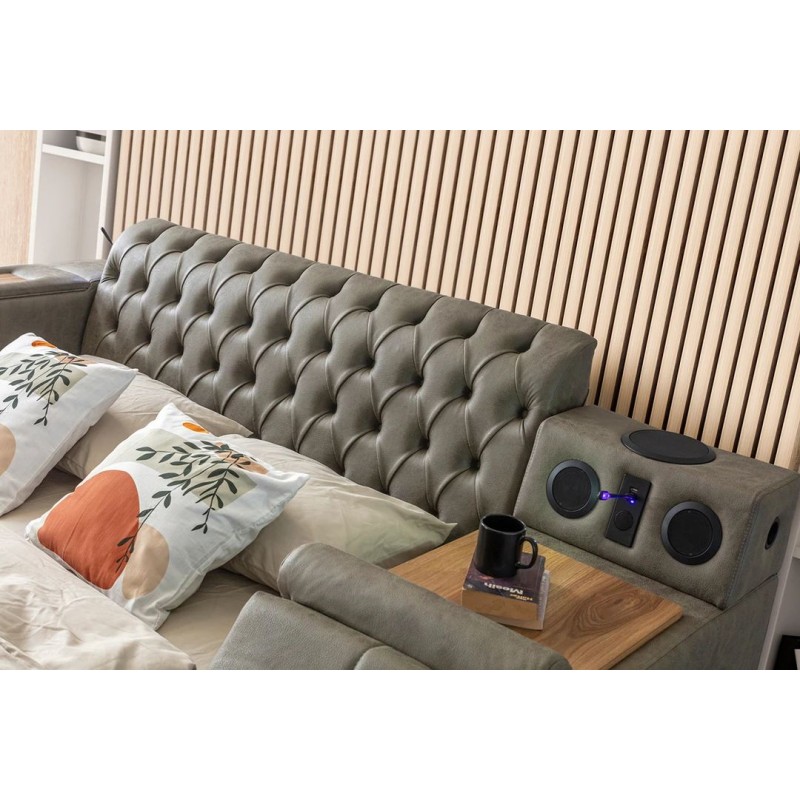 Double Bedstead Dorwatch Smart - Brown Brown