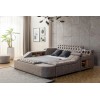 Double Bedstead Dorwell Smart - Brown Brown
