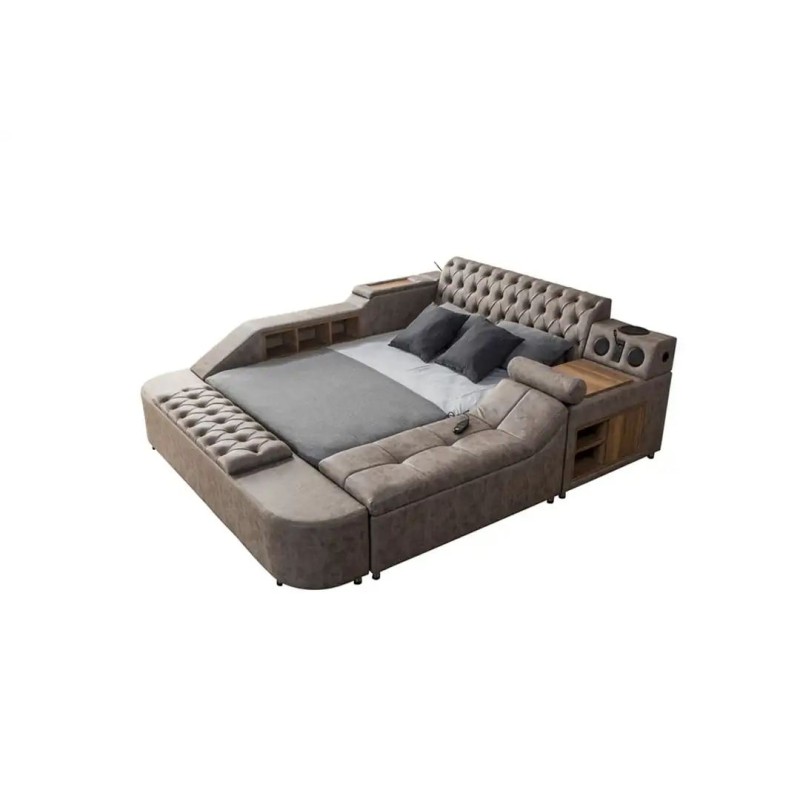 Double Bedstead Dorwell Smart - Brown Brown