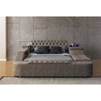 Double Bedstead Dorwell Smart - Brown Brown