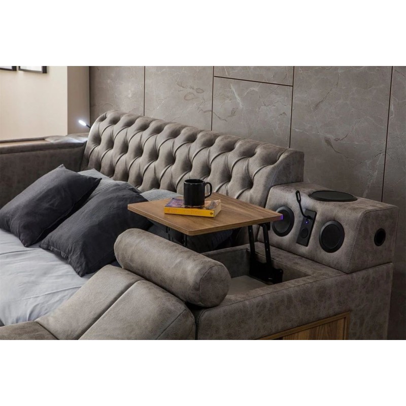 Double Bedstead Dorwell Smart - Brown Brown