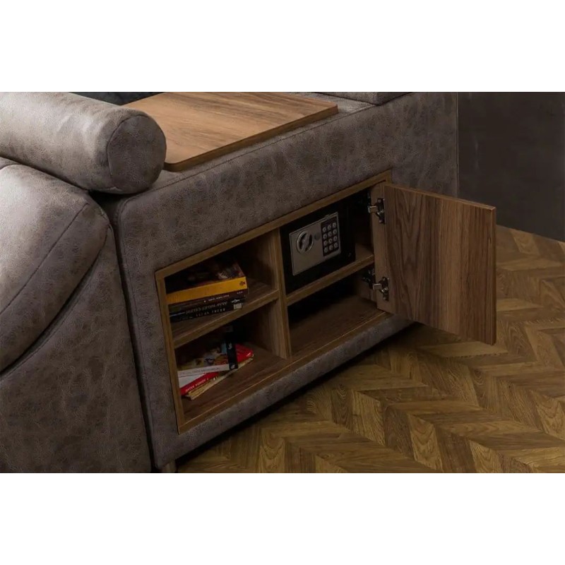 Double Bedstead Dorwell Smart - Brown Brown