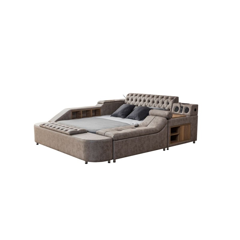 Double Bedstead Dorwell Smart - Brown Brown