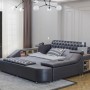 Double Bedstead Dorwell Smart - Black Black