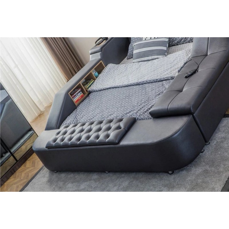 Double Bedstead Dorwell Smart - Black Black