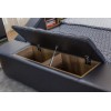 Double Bedstead Dorwell Smart - Black Black