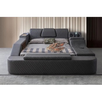 Double Bedstead Escalade Smart - Black Black