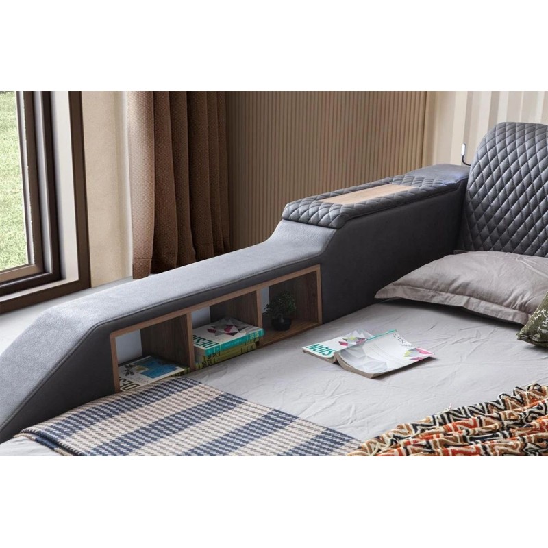 Double Bedstead Escalade Smart - Black Black