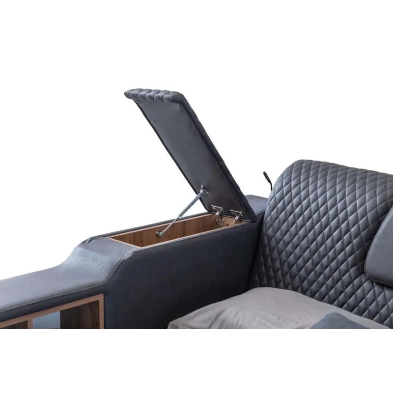 Double Bedstead Escape Smart - Black Black