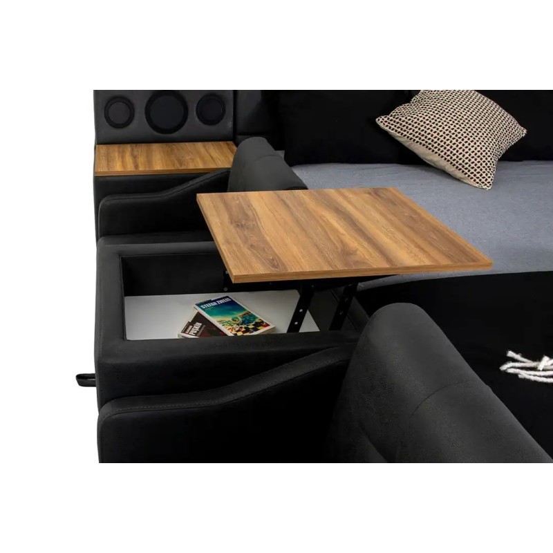 Double Bedstead Nina Smart - Grey Grey