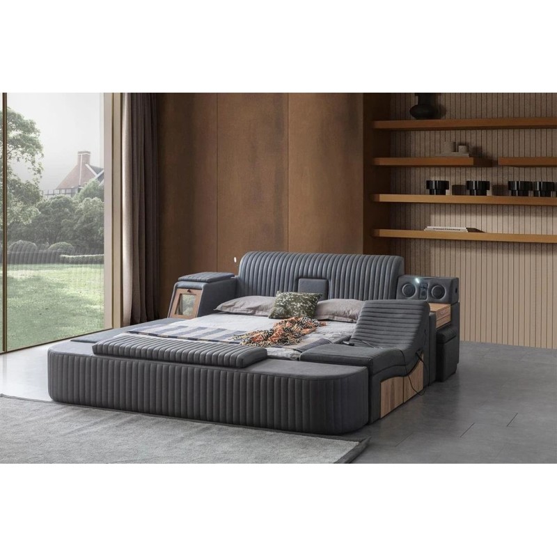 Double Bedstead Sunline Smart - Anthracite Anthracite
