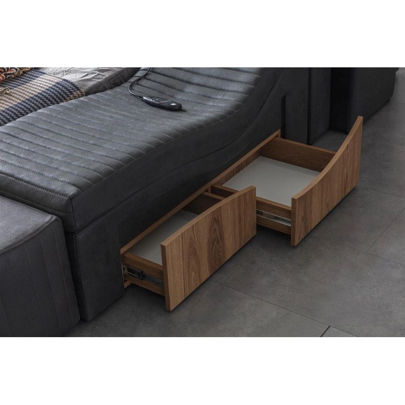 Double Bedstead Sunline Smart - Anthracite Anthracite