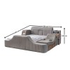 Double Bedstead Sunshine Smart - Brown Brown