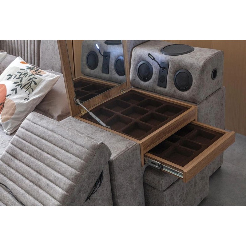 Double Bedstead Sunshine Smart - Brown Brown