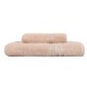 Towel Set (2 Pieces) Dora - Cappuccino Cappuccino Lessentiel Towel Set (2 Pieces) Dora - Cappuccino Cappuccino