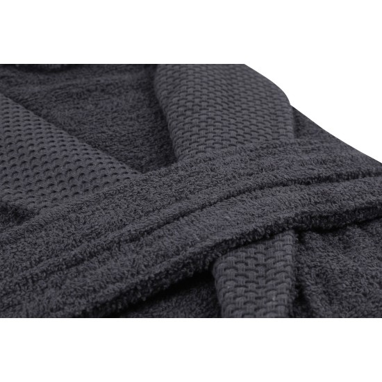 Lessentiel Bathrobe Cappa - Anthracite Anthracite