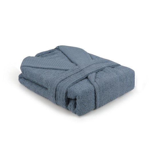 Bathrobe Cappa - Indigo Blue Indigo Blue Lessentiel Bathrobe Cappa - Indigo Blue Indigo Blue